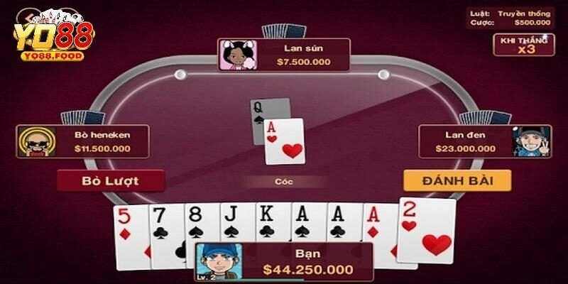 Chiến lược để chơi Tiến lên miền Nam Yo88 thắng lớn